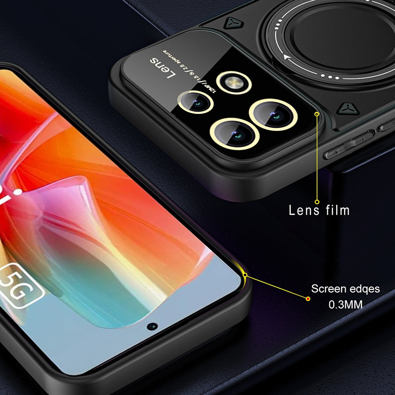 For Xiaomi Redmi Note 13 Pro 5G / Poco X6 5G Magnetic Case PC+TPU Phone Cover with Kickstand For Xiaomi Redmi Note 13 Pro 5G / Poco X6 5G Magnetic Case PC+TPU Phone Cover with Kickstand